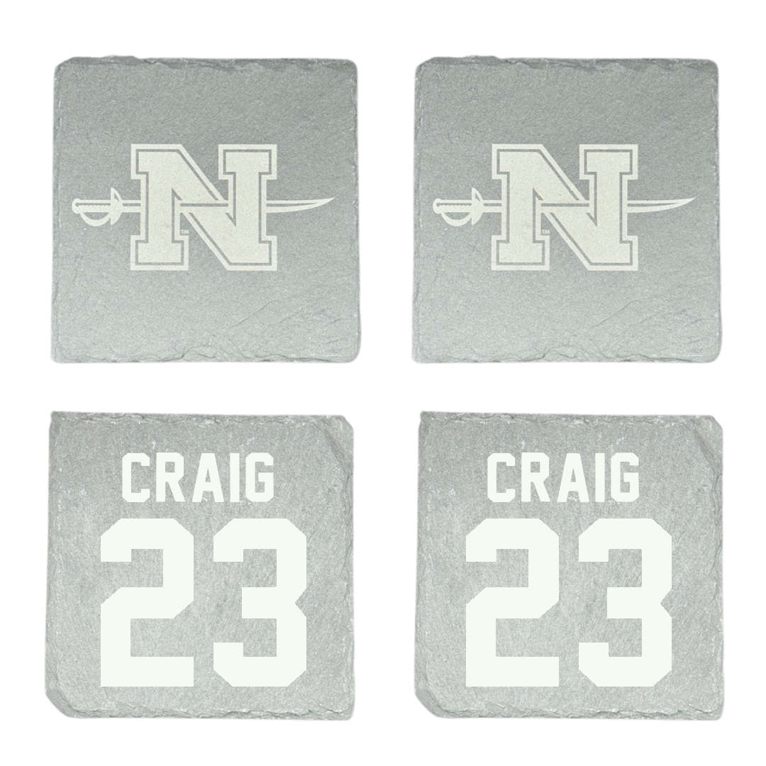 Nicholls State University Basketball Stone Coaster (4 Pack)  - #23 Daelyn Craig