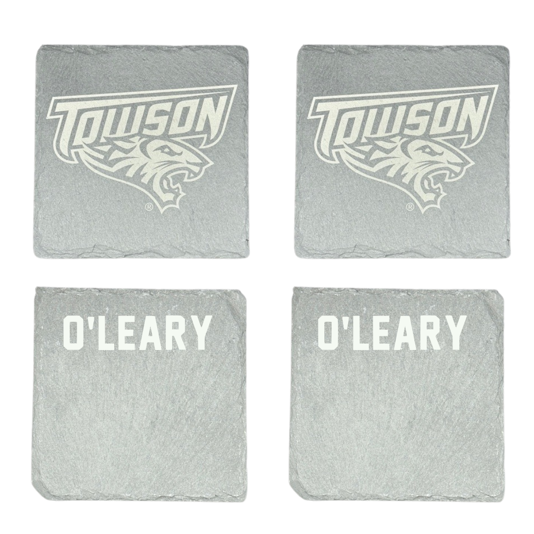 Towson University Swimming & Diving Stone Coaster (4 Pack)  - Abby O'Leary