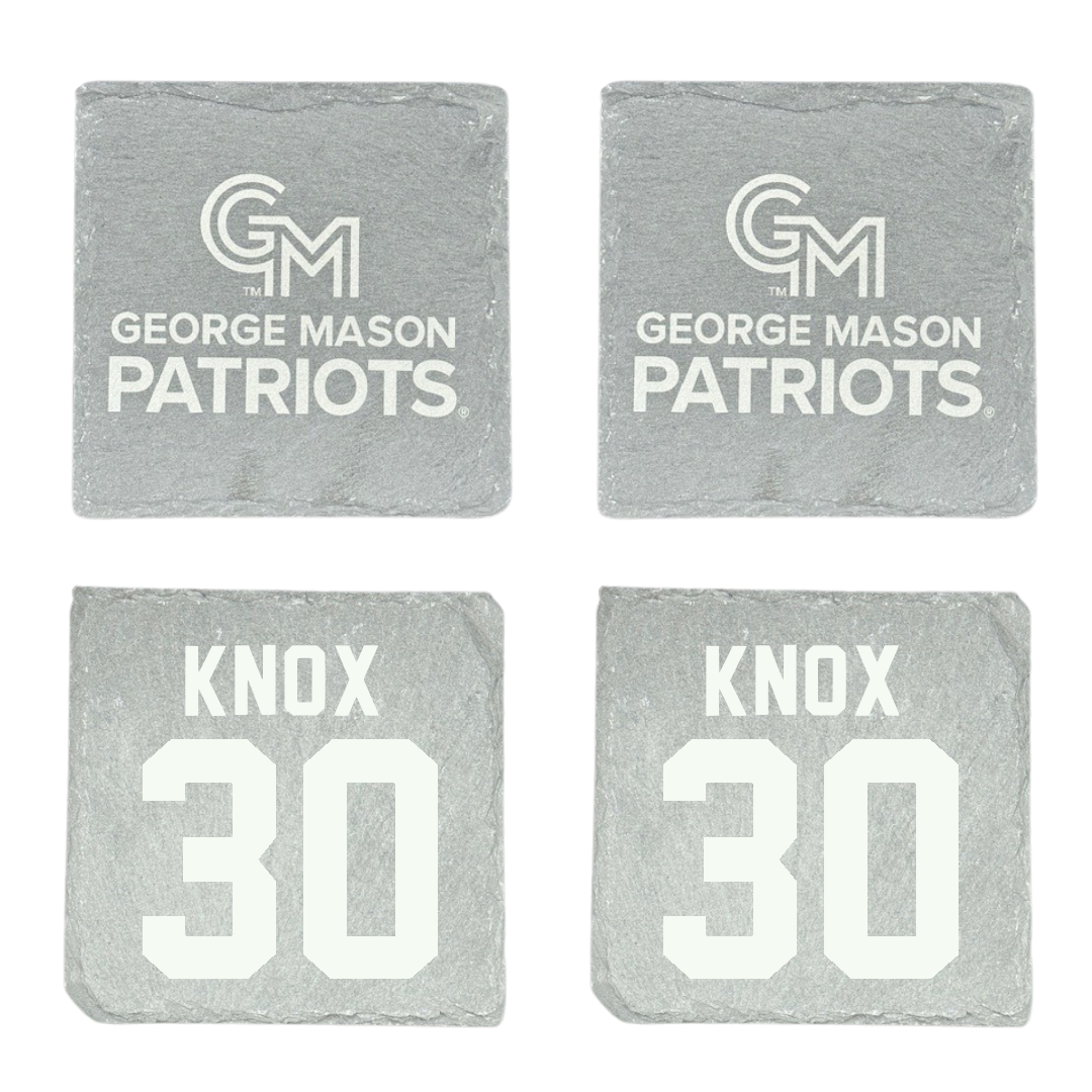 George Mason University Baseball Stone Coaster (4 Pack)  - #30 Connor Knox