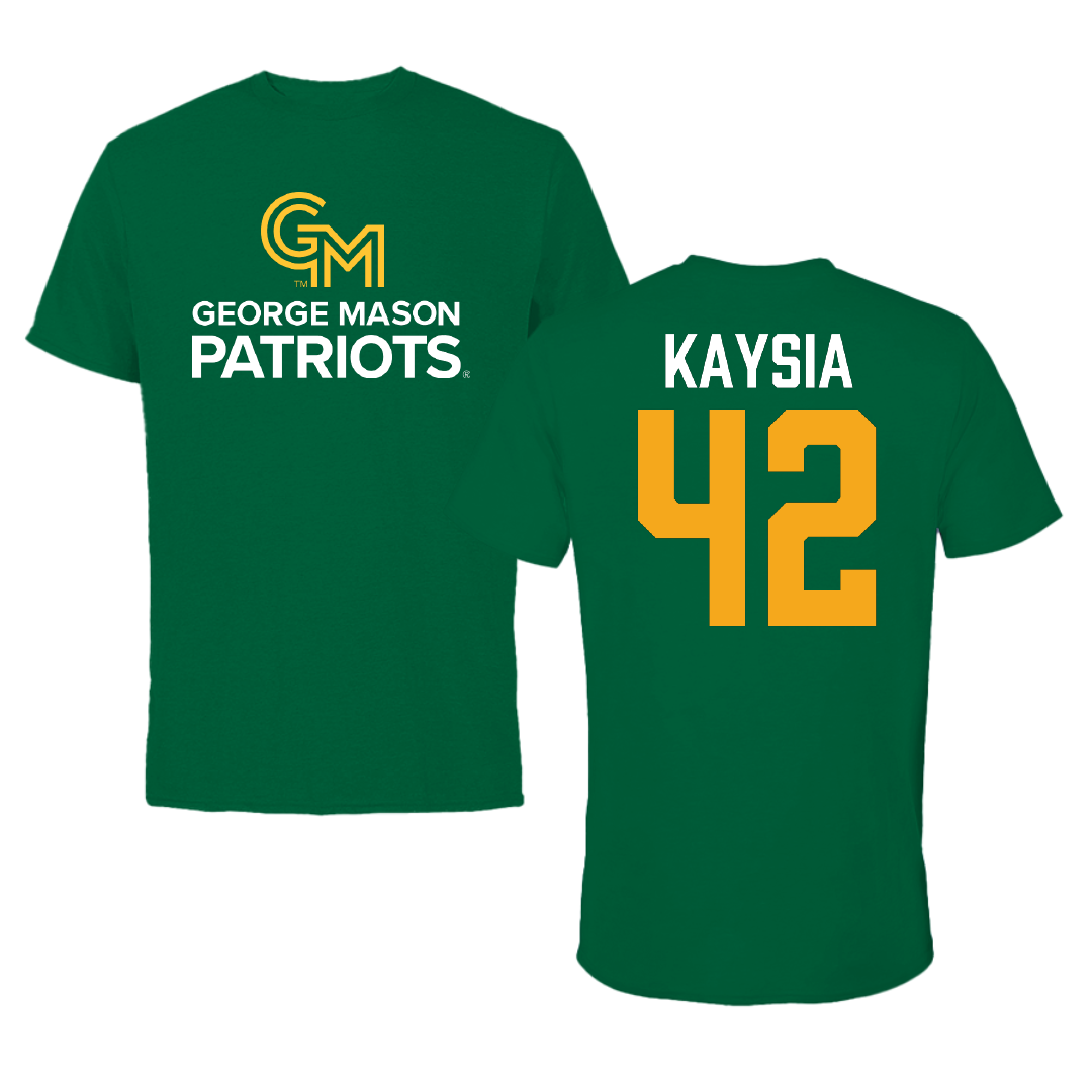 George Mason University Basketball Green Patriots Performance Tee - #42 Nalani Kaysia