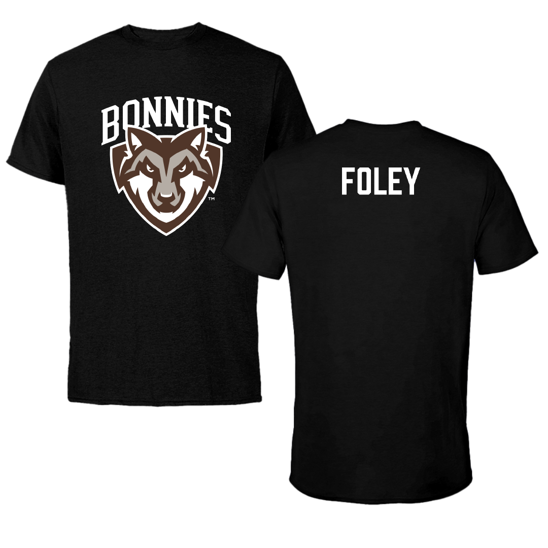 St. Bonaventure University Swimming & Diving Black Performance Tee - Rylie Foley