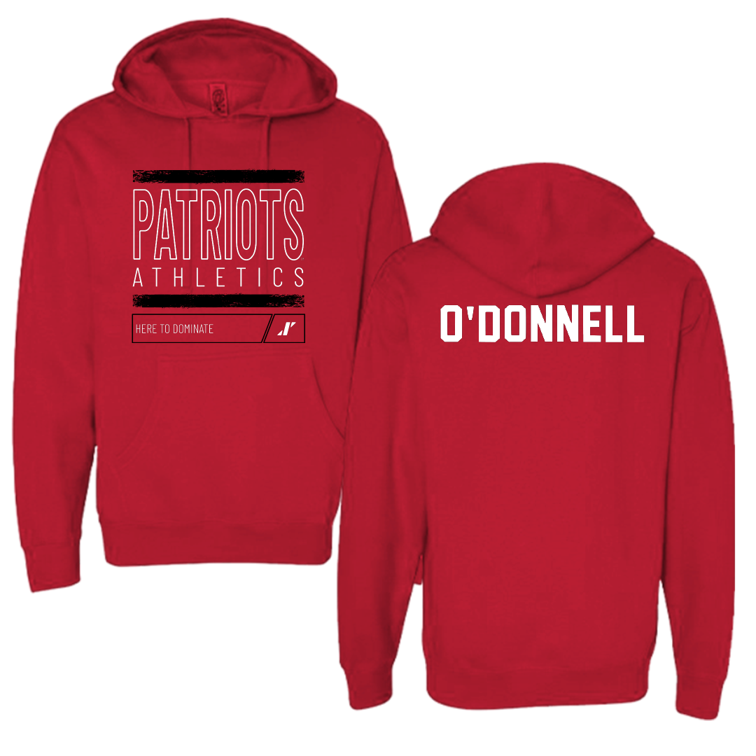 Dallas Baptist University TF and XC Red Dominate Hoodie - Emme O'Donnell