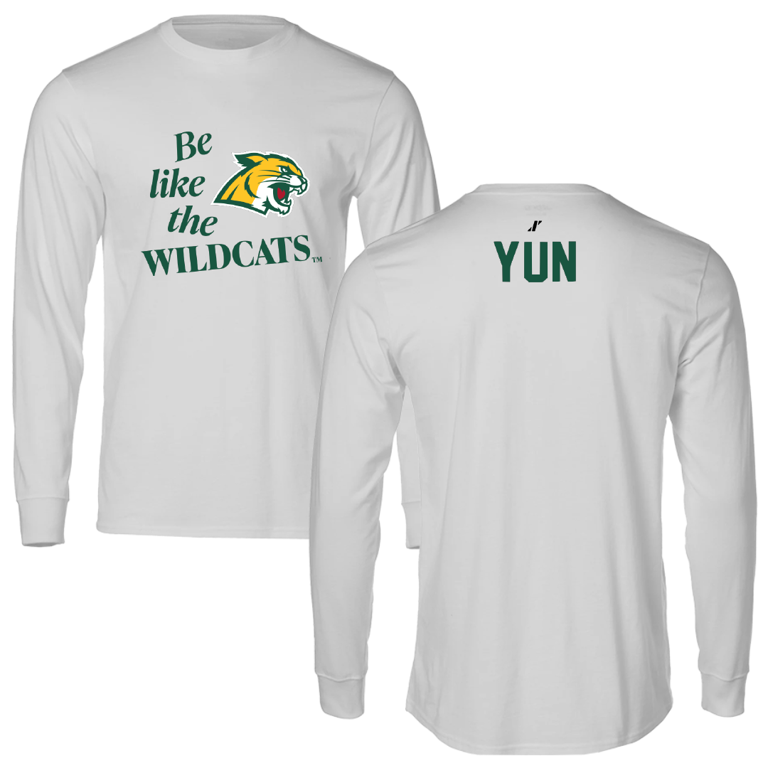 Northern Michigan University Golf Light Gray Be Like Us Long Sleeve - Eric Yun