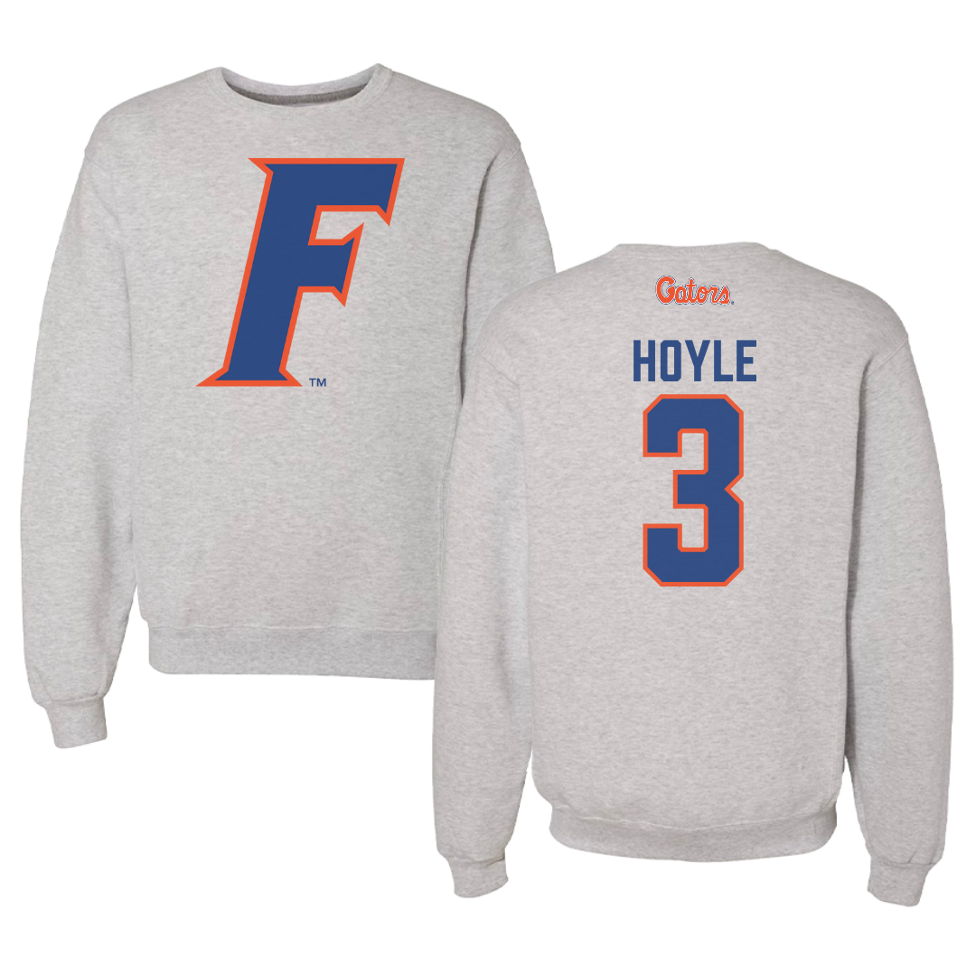 University of Florida Volleyball Gray Crewneck - #3 Emerson Hoyle