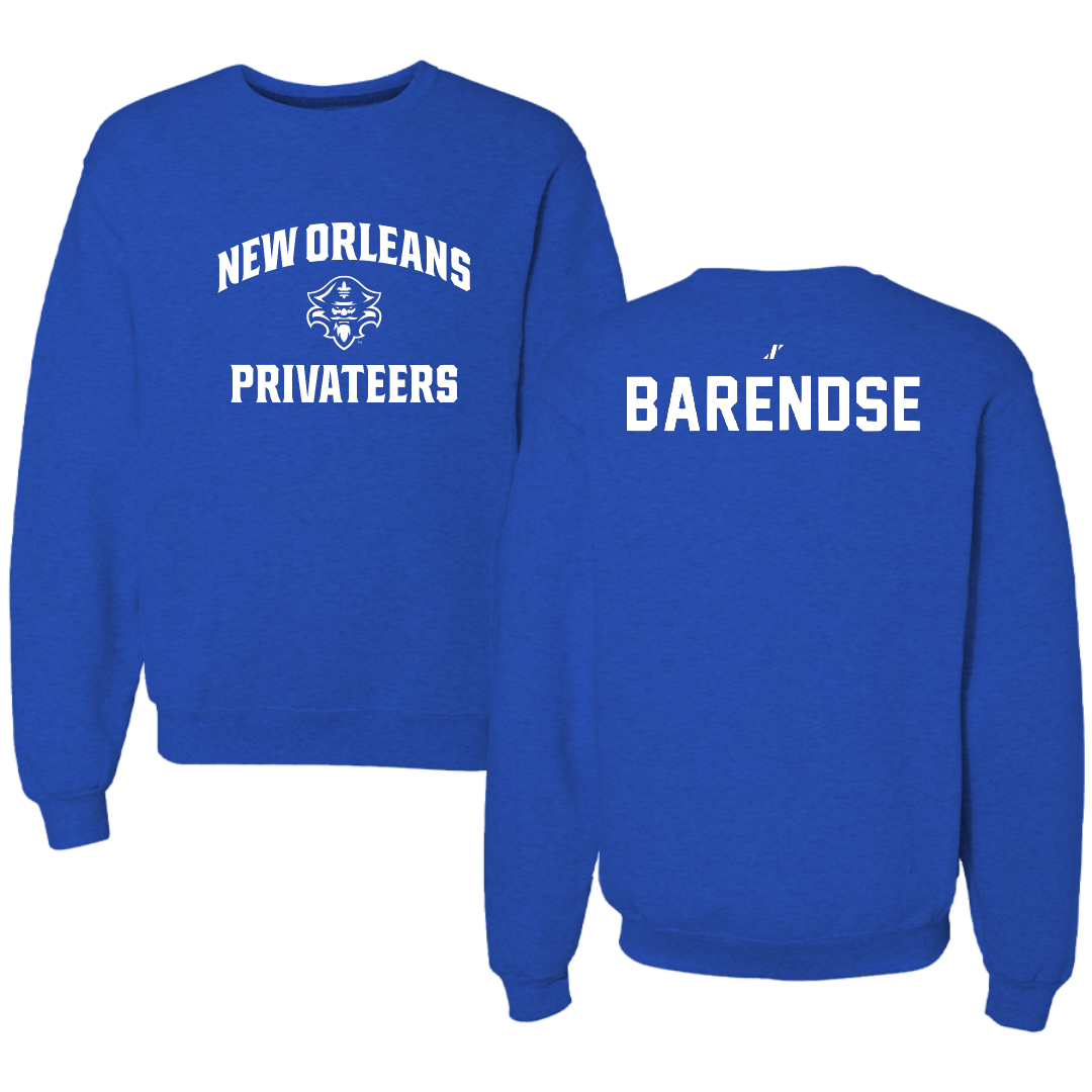 University of New Orleans Tennis Blue General Crewneck - Laurie Barendse