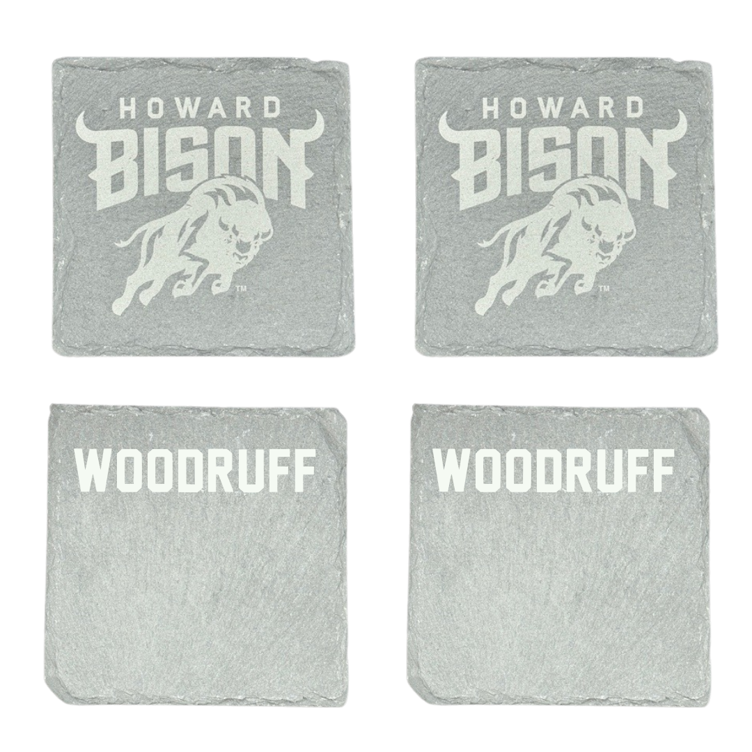 Howard University TF and XC Stone Coaster (4 Pack)  - Aniya Woodruff