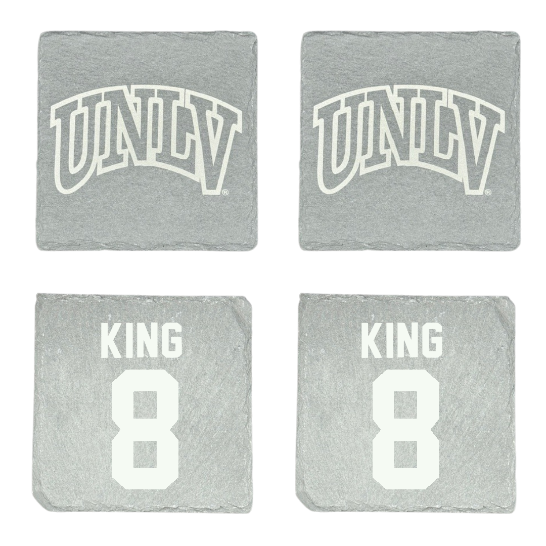 University of Nevada-Las Vegas Volleyball Stone Coaster (4 Pack)  - #8 Caleigh King