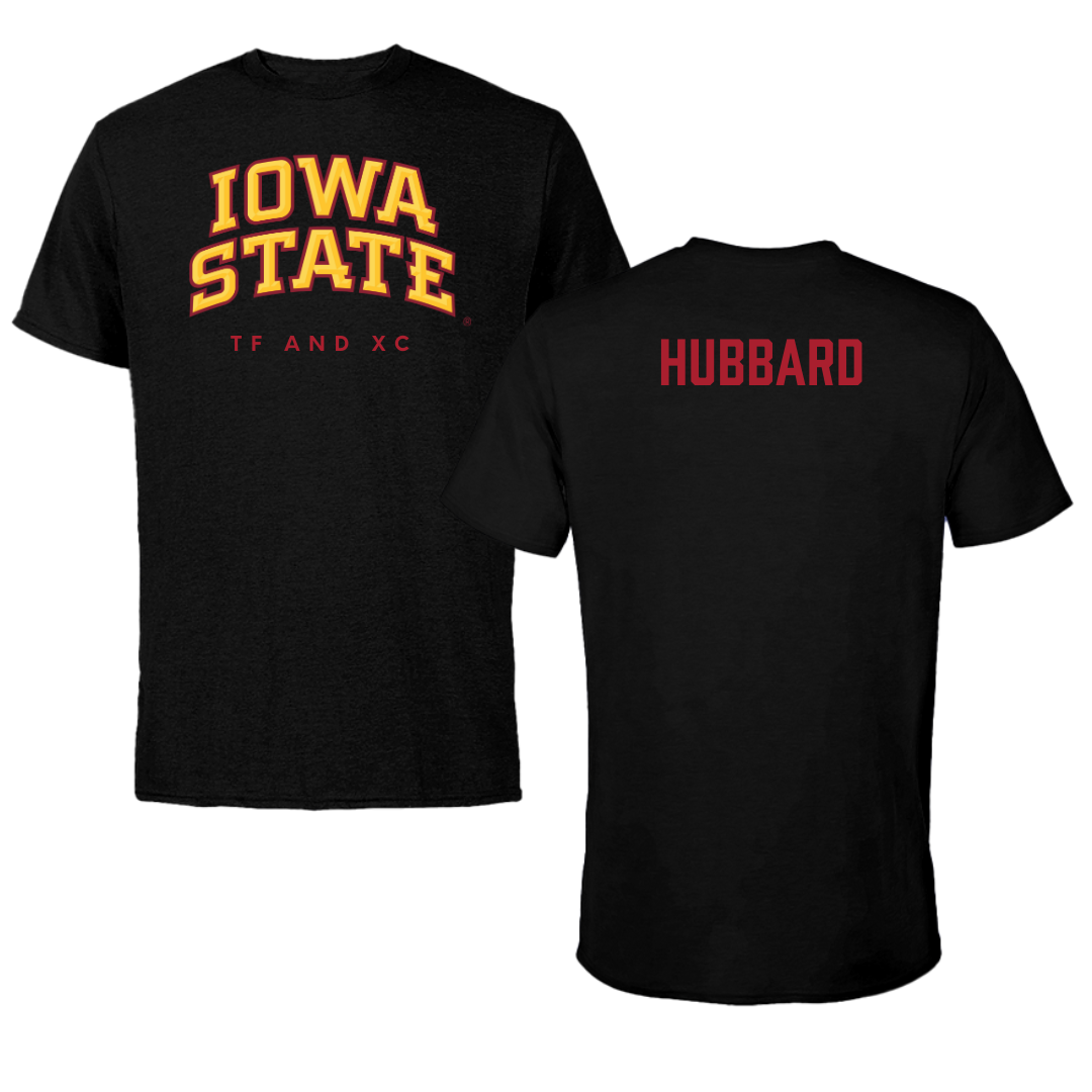 Iowa State University TF and XC Black Tee - Camryn Hubbard