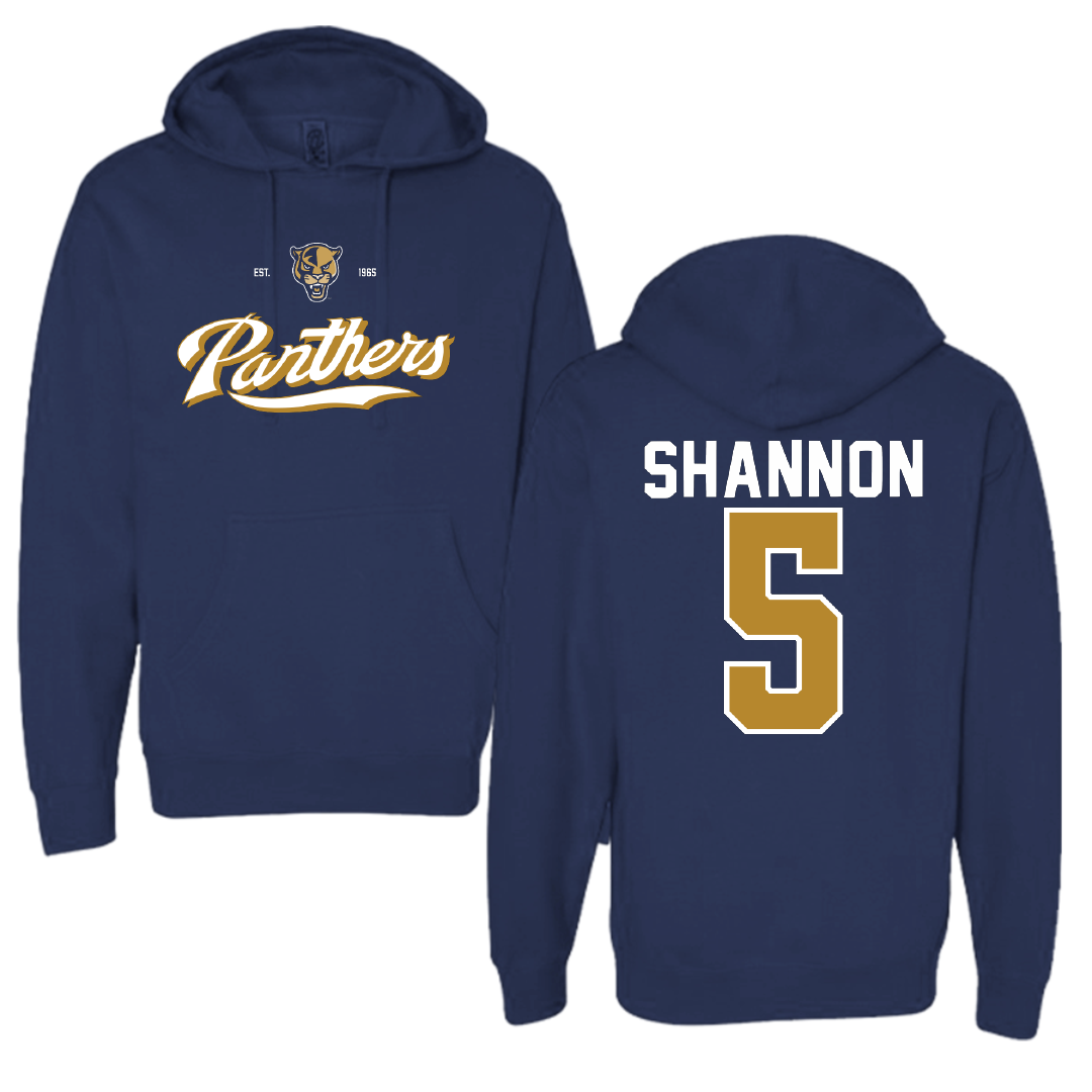 Florida International University Football Navy General Hoodie - #5 Steven Shannon
