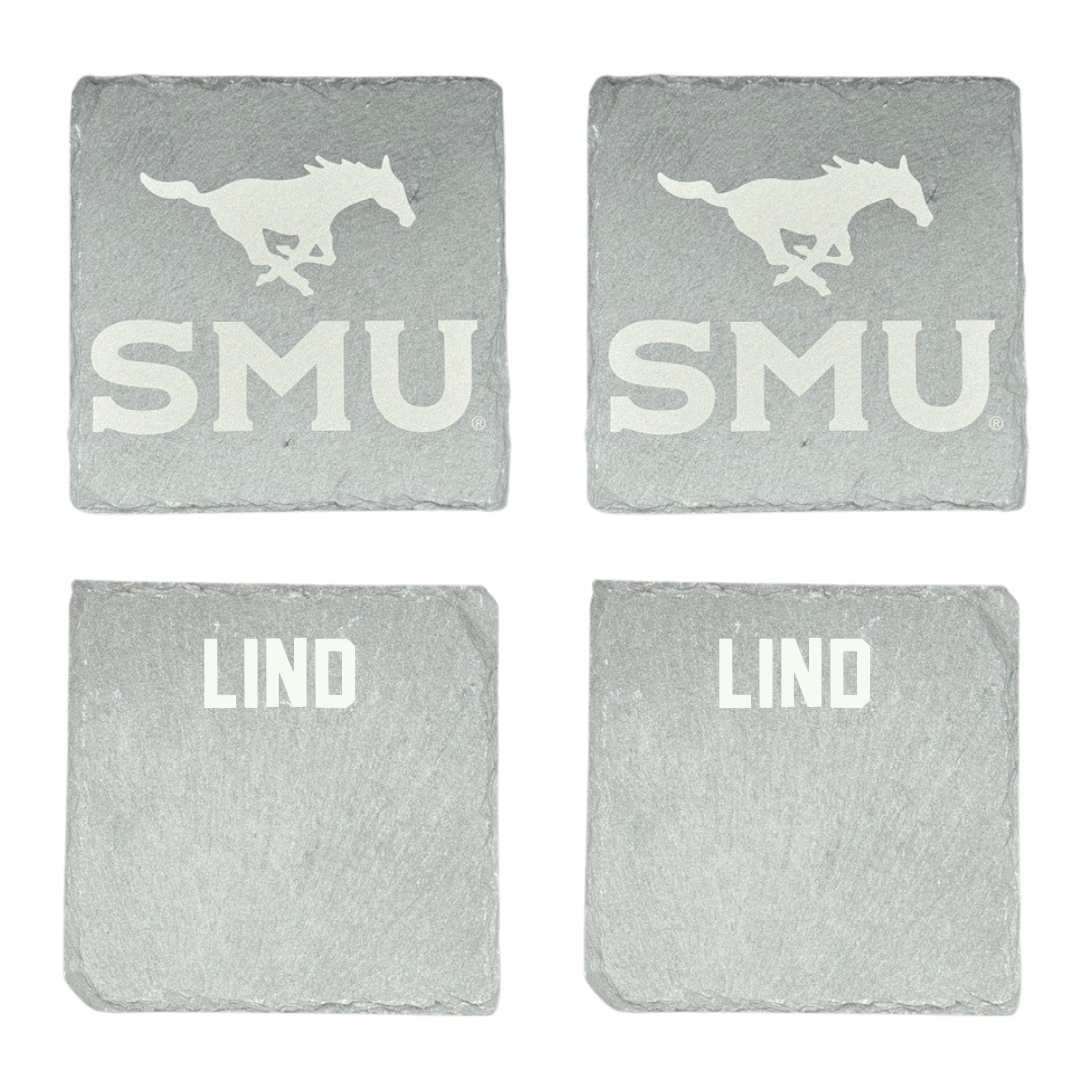 Southern Methodist University Swimming & Diving Stone Coaster (4 Pack)  - Olivia Lind