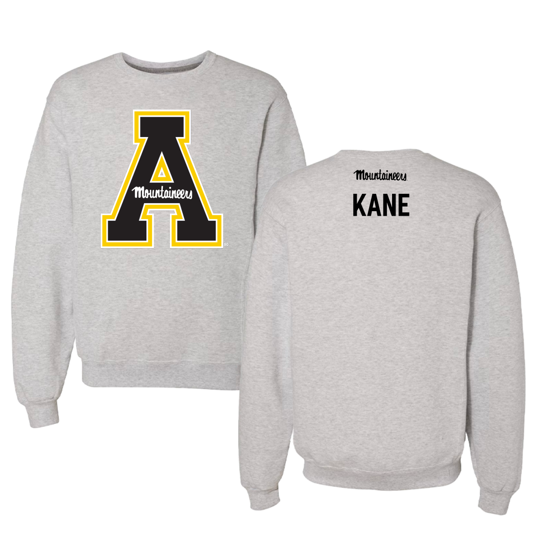 Appalachian State University TF and XC Gray Crewneck - Karsyn Kane