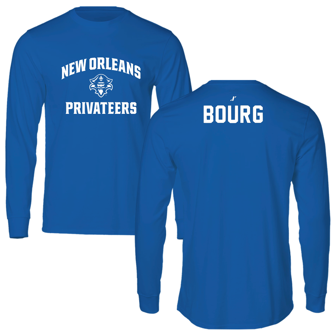 University of New Orleans TF and XC Blue General Long Sleeve - Emma Bourg