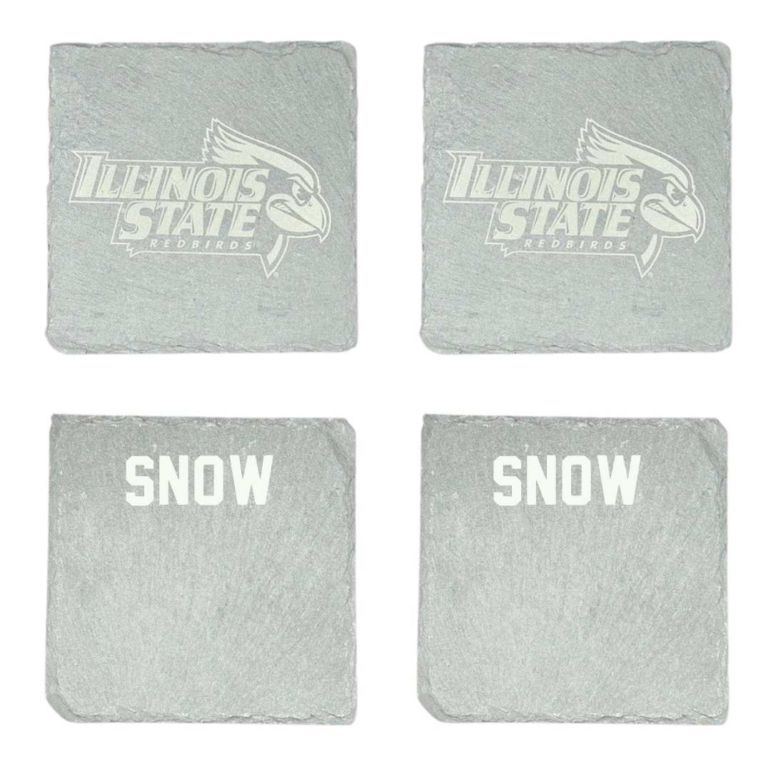 Illinois State University Swimming & Diving Stone Coaster (4 Pack)  - Mia Snow