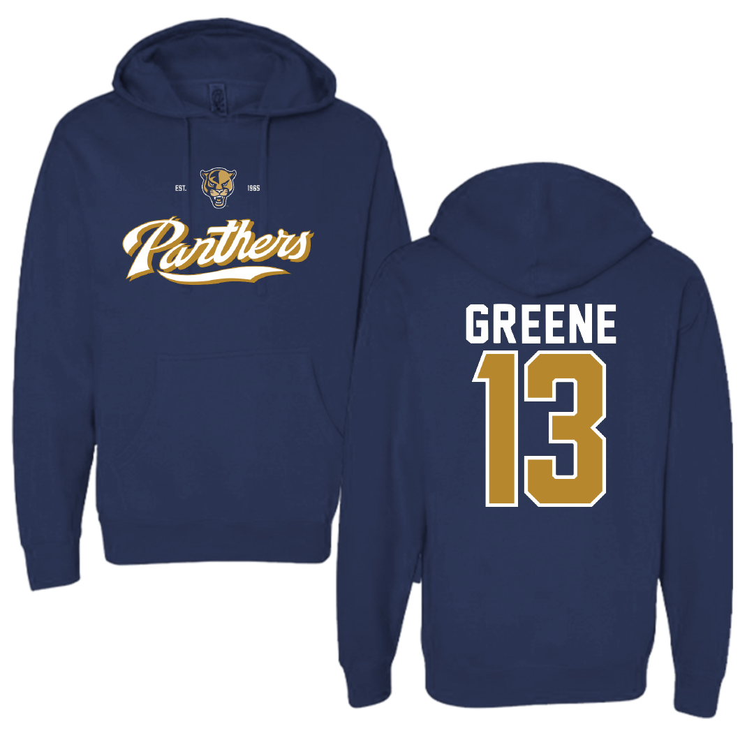 Florida International University Baseball Navy General Hoodie - #13 Bryce Greene