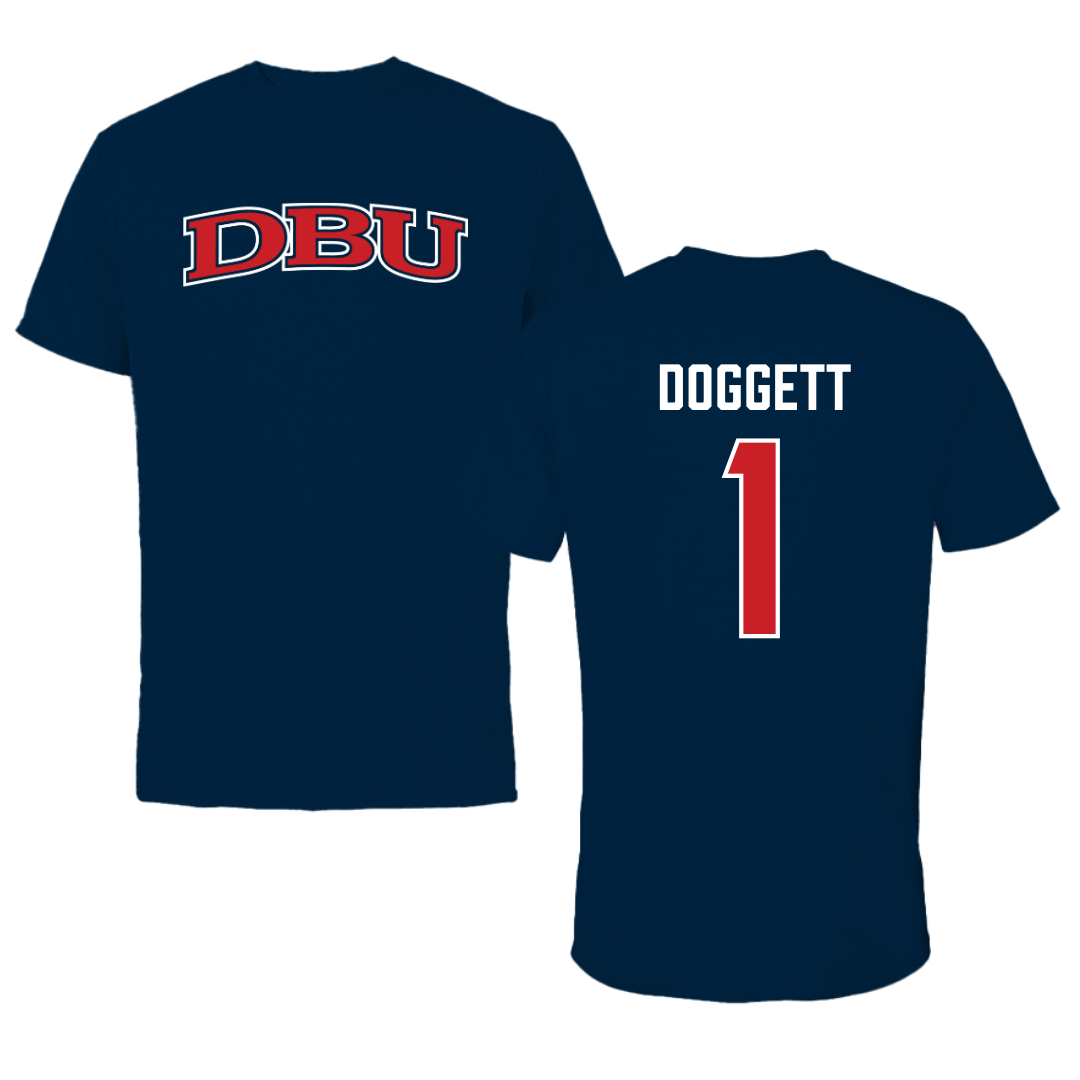 Dallas Baptist University Volleyball Navy DBU Tee - #1 Daylee Doggett