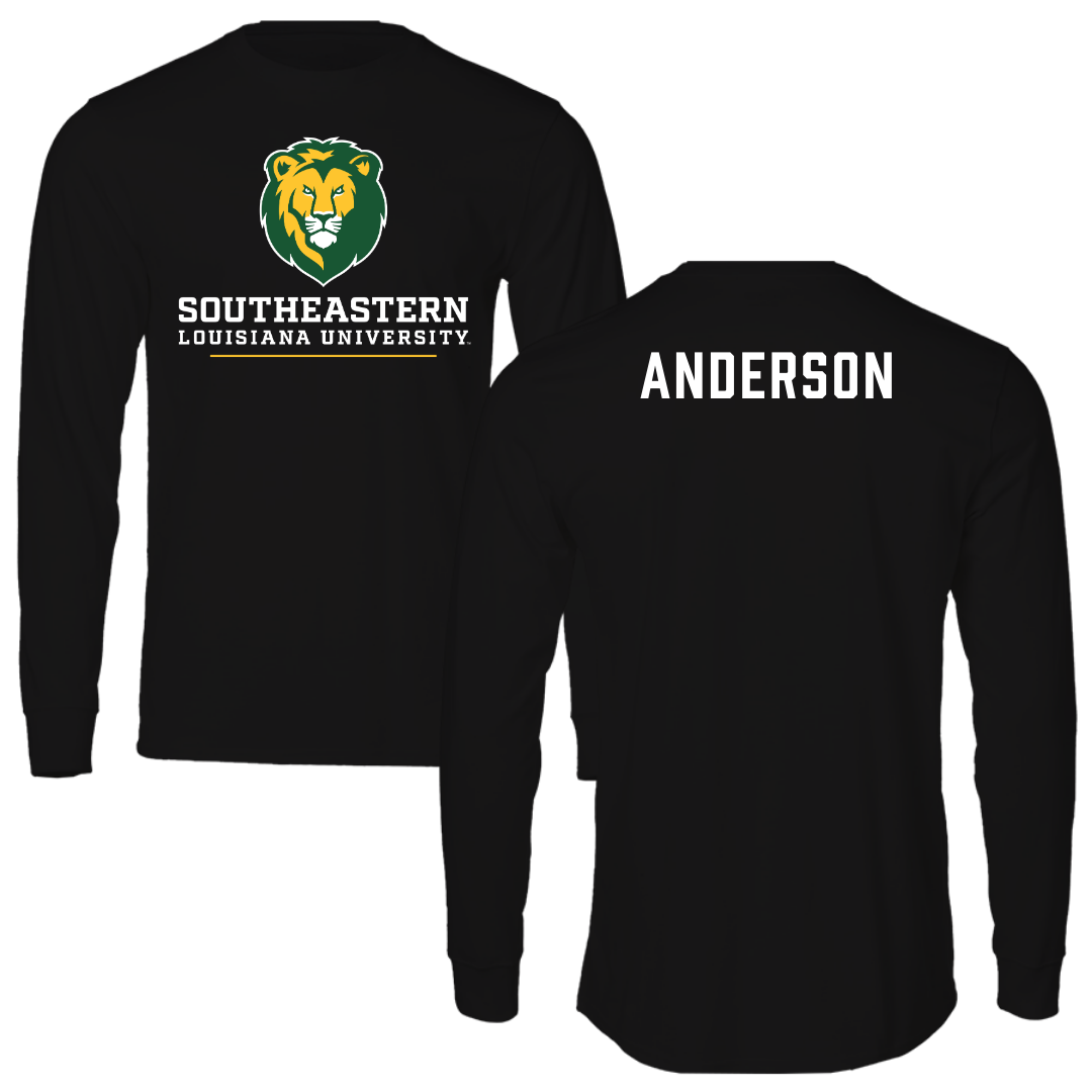 Southeastern Louisiana University TF and XC Black Long Sleeve - Kaylie Anderson
