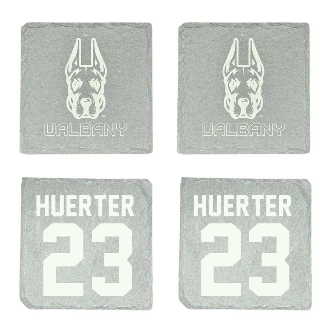 University at Albany Basketball Stone Coaster (4 Pack)  - #23 Meghan Huerter