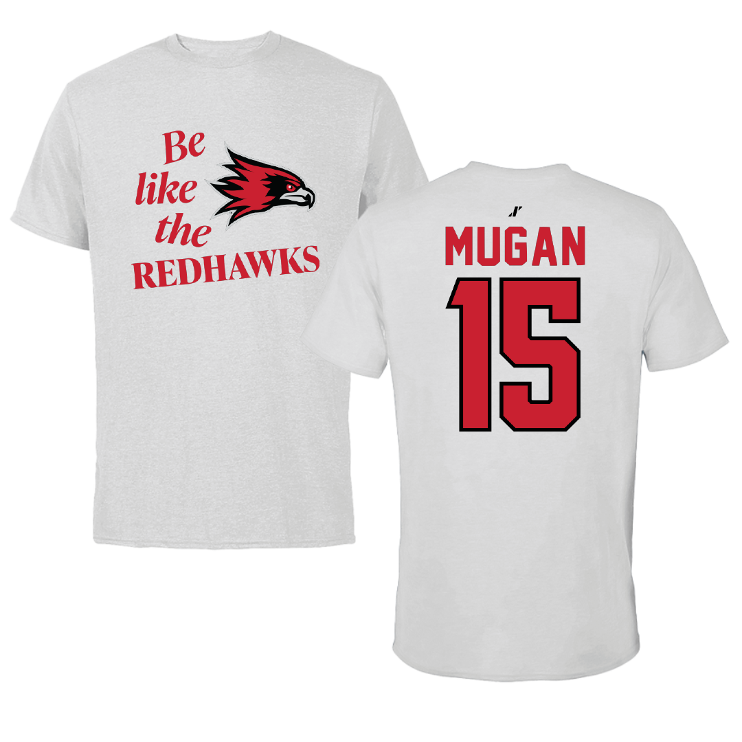 Southeast Missouri State University Baseball Light Gray Be Like Us Performance Tee - #15 Michael Mugan