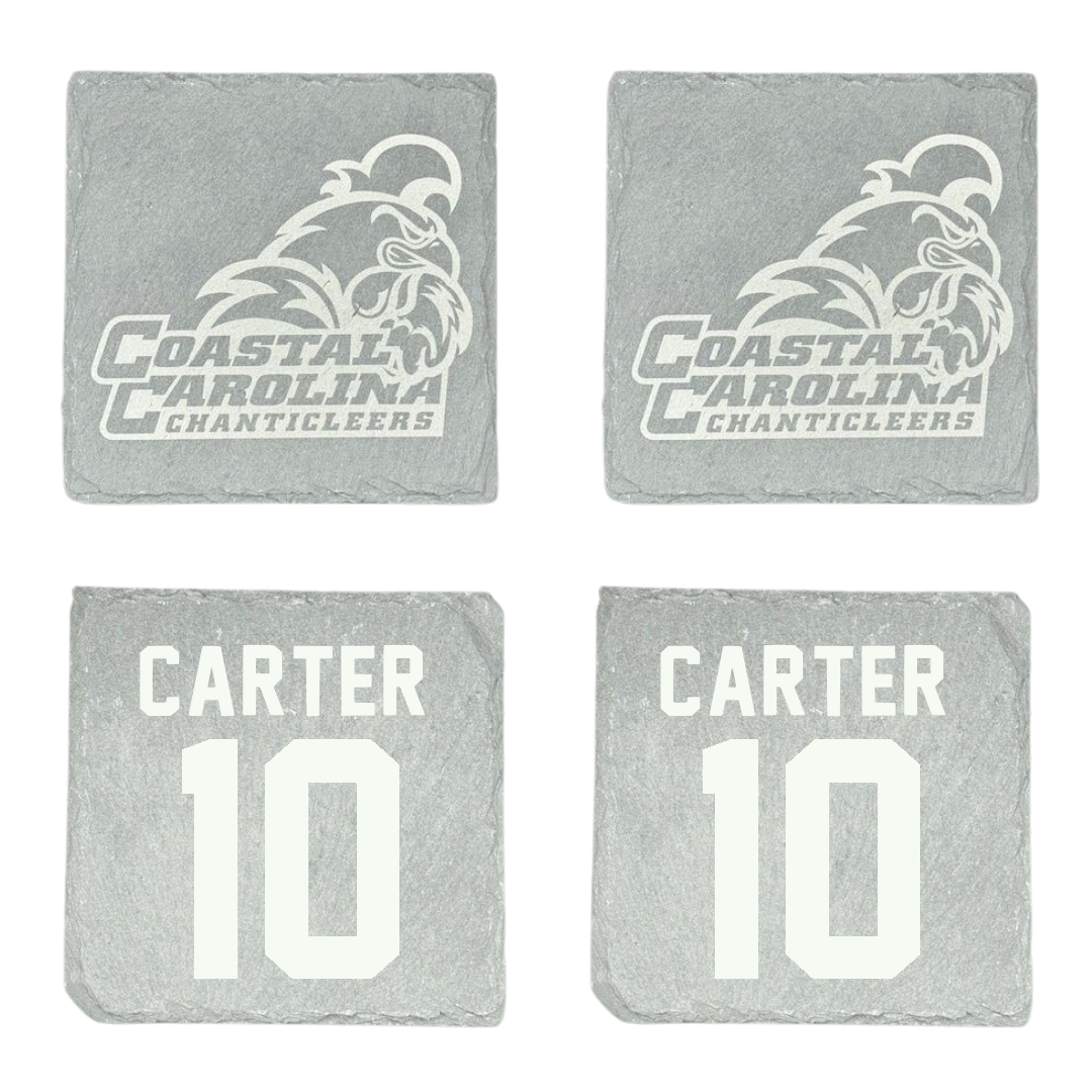 Coastal Carolina University Basketball Stone Coaster (4 Pack)  - #10 Dalanna Carter