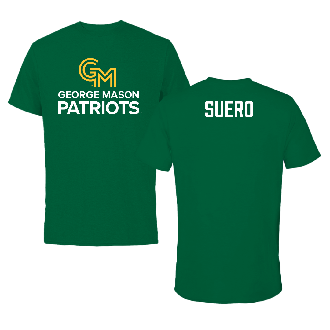 George Mason University TF and XC Green Patriots Performance Tee - Mia Suero