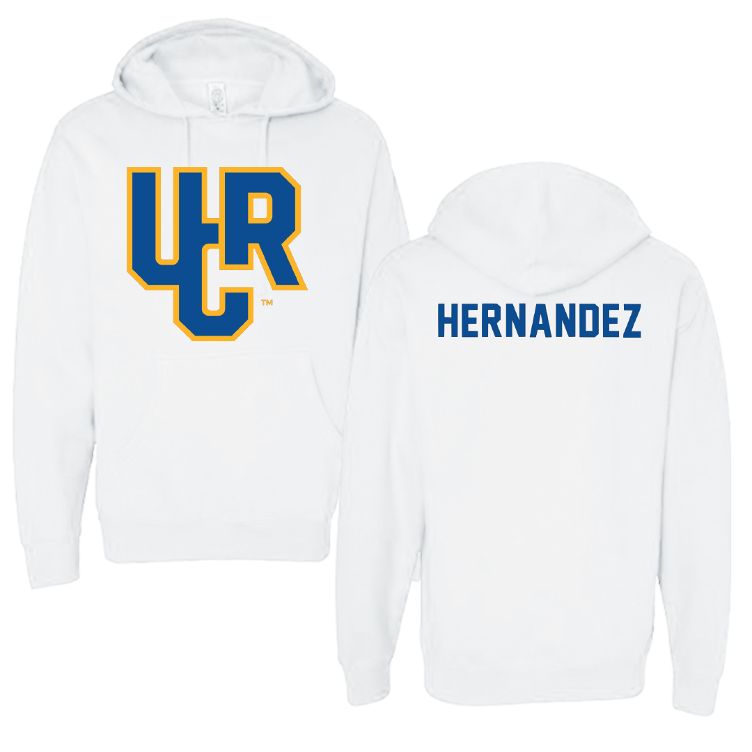 University of California-Riverside TF and XC White Hoodie - Lauren Hernandez