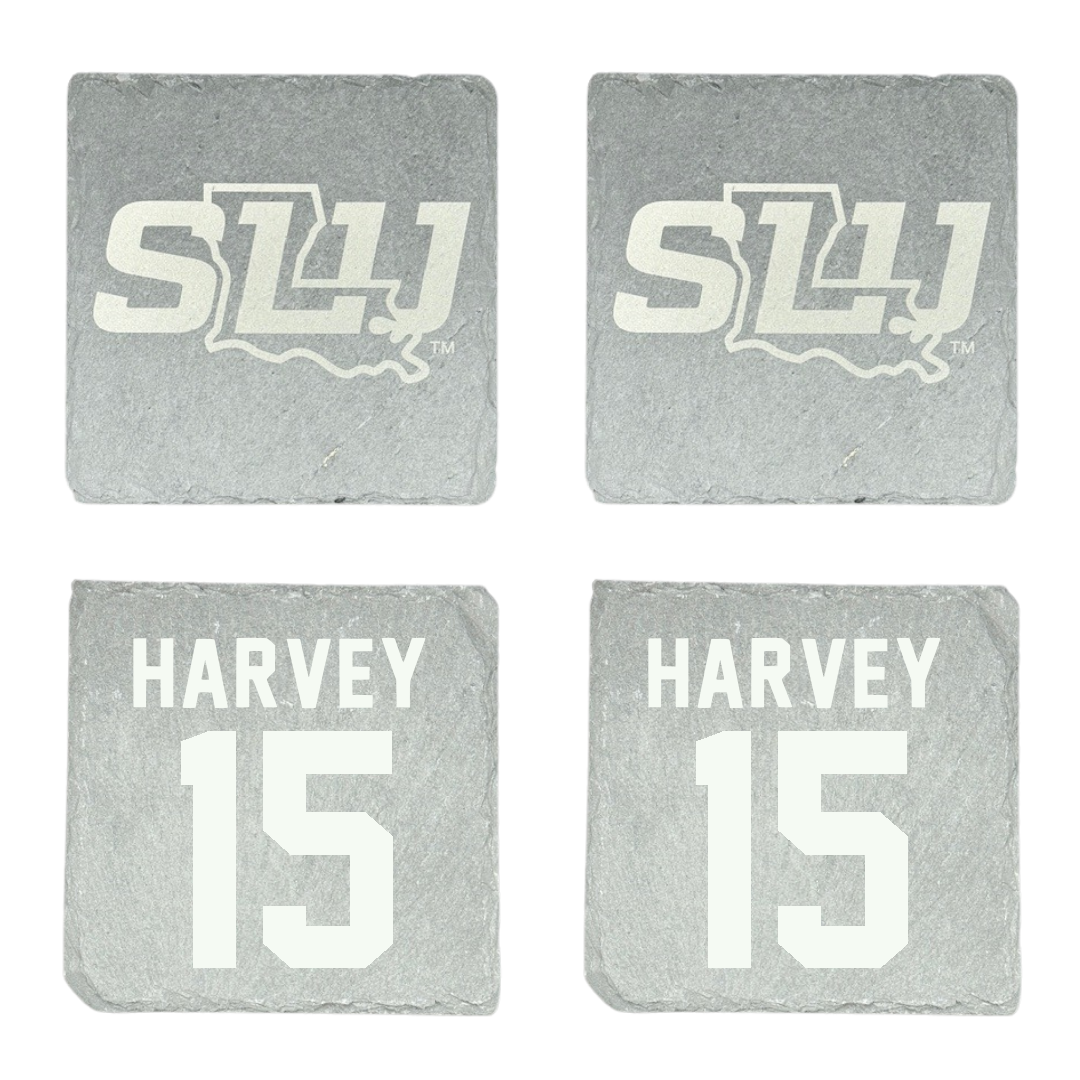 Southeastern Louisiana University Basketball Stone Coaster (4 Pack)  - #15 Daija Harvey