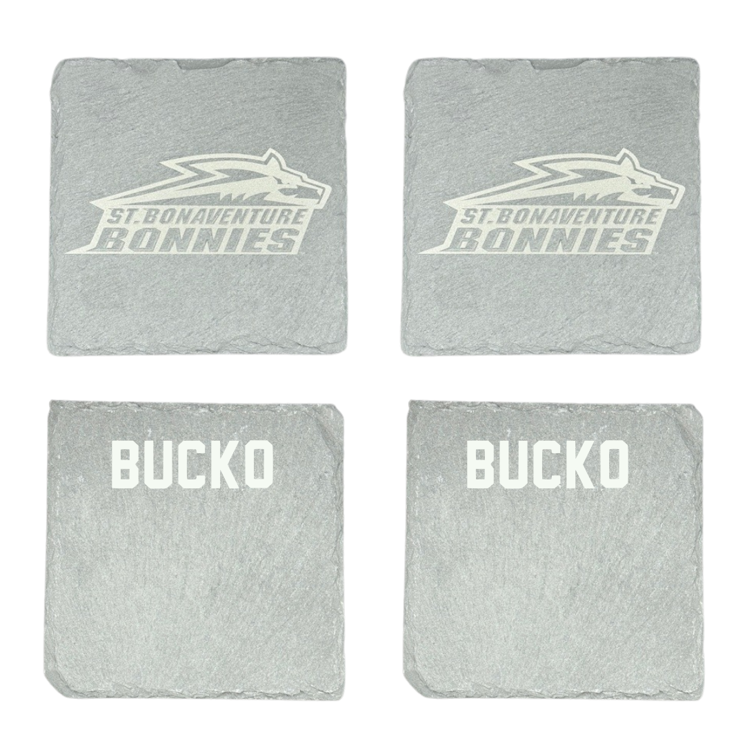 St. Bonaventure University Golf Stone Coaster (4 Pack)  - Michael Bucko