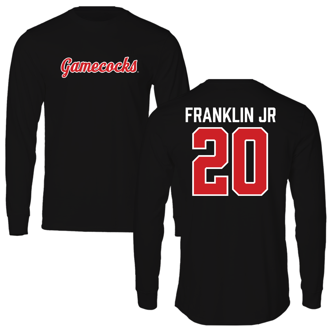 Jacksonville State University Football Black Long Sleeve - #20 Travis Franklin Jr