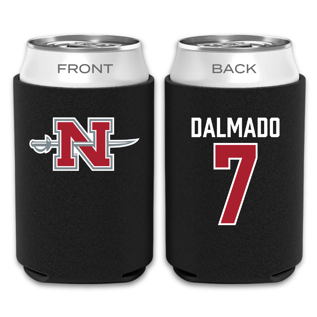 Nicholls State University Football Black Can Cooler - #7 Jake Dalmado