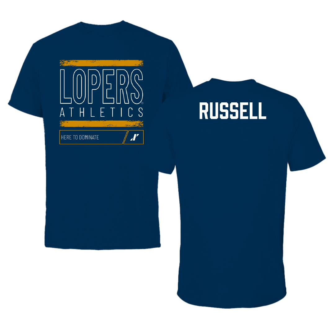 University of Nebraska at Kearney TF and XC Navy Dominate Tee - Brianna Russell