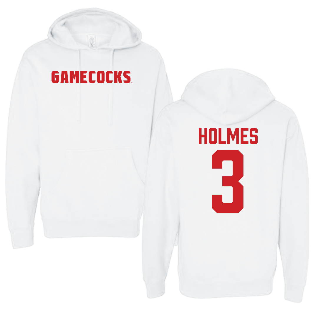 Jacksonville State University Softball White Hoodie - #3 Jaliyah Holmes