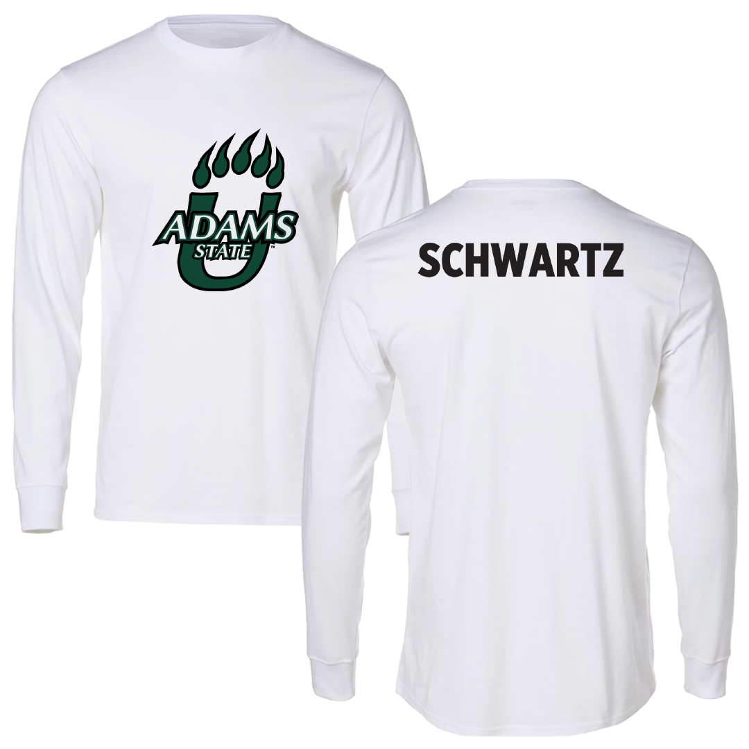 Adams State University Football White Long Sleeve - Jason Schwartz