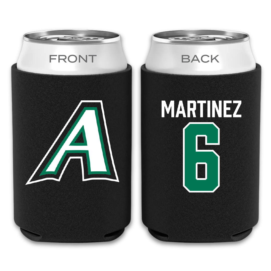 Adams State University Baseball Black Can Cooler - #6 Gunner Martinez