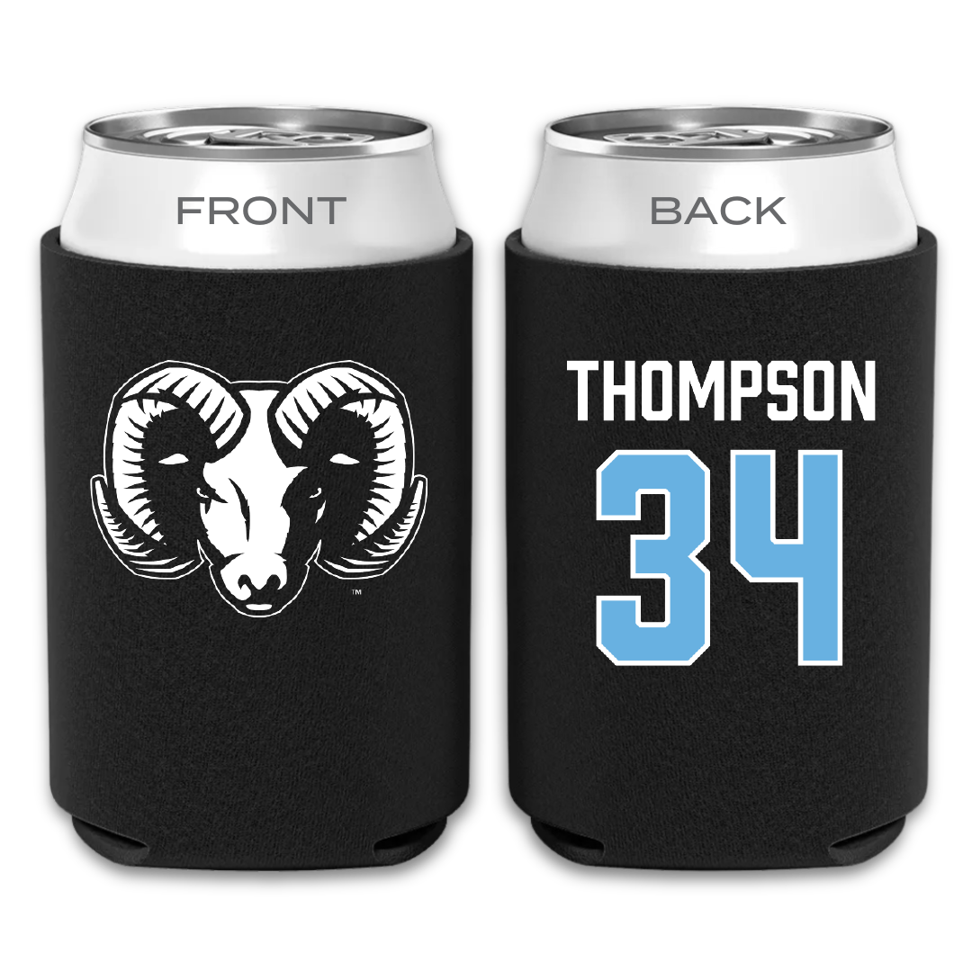 University of Rhode Island Baseball Black Can Cooler - #34 Ryan Thompson