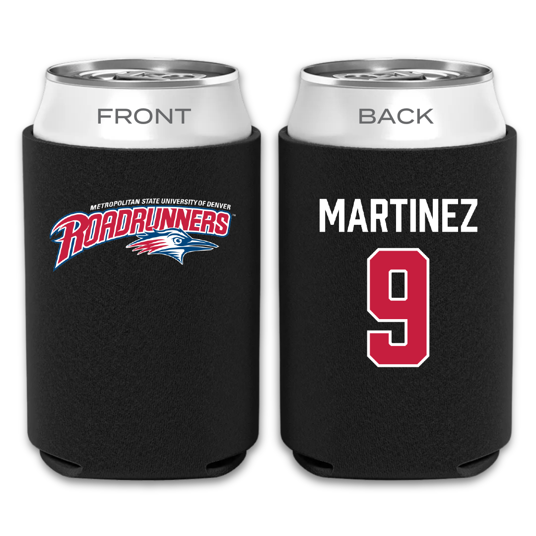 Metropolitan State University of Denver Baseball Black Can Cooler - #9 Alek Martinez