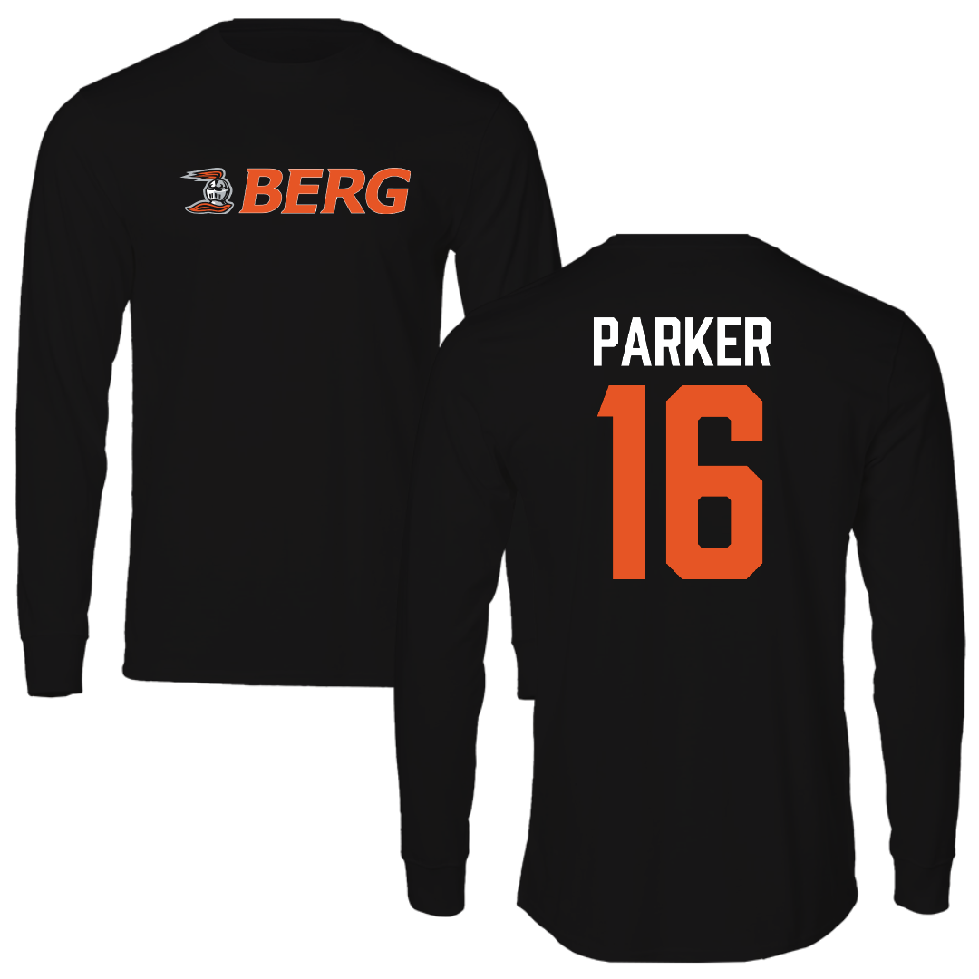 Heidelberg University Lacrosse Black Long Sleeve - #16 Colin Parker