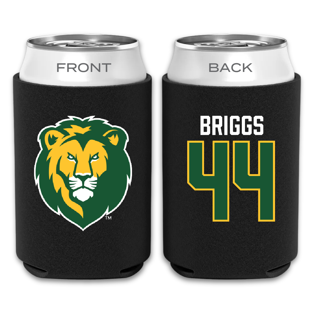 Southeastern Louisiana University Football Black Can Cooler - #44 Connor Briggs