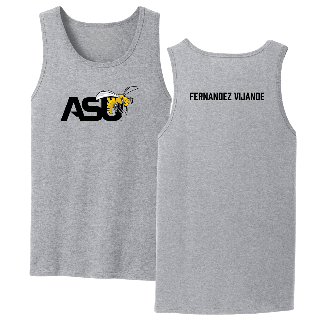 Alabama State University Golf Sport Gray Tank Top - Yaiza Fernandez Vijande