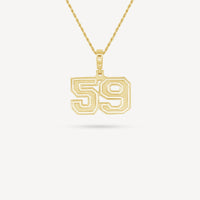 Gold Presidents Pendant and Chain - #59 Kaden Robnett