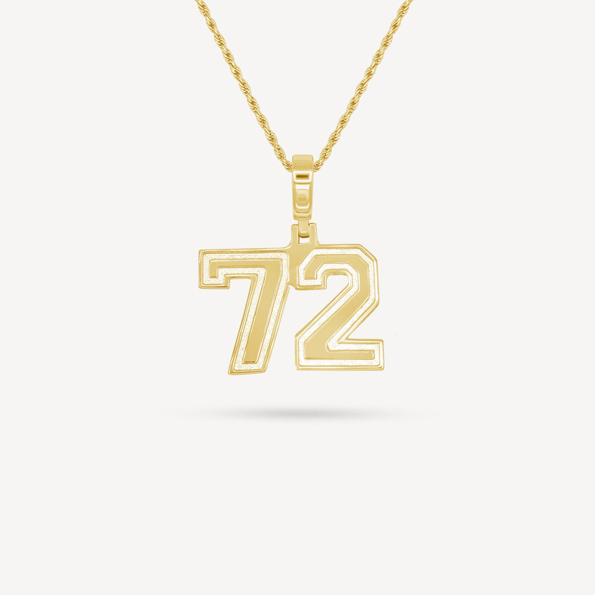 Gold Presidents Pendant and Chain - #72 Lindsey Miller
