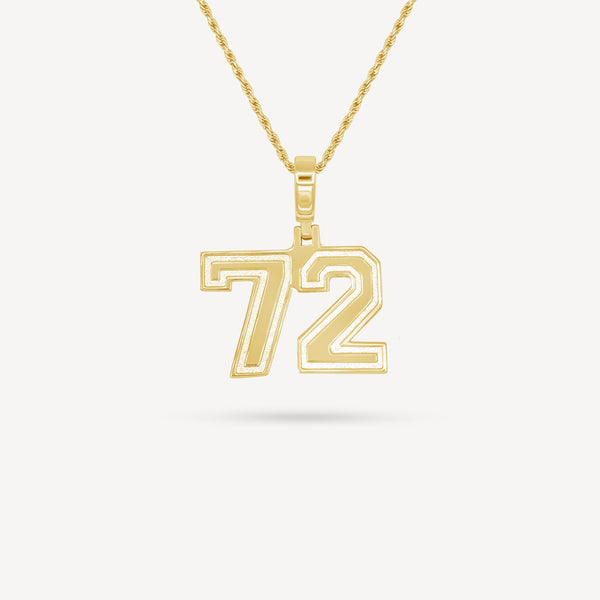 Gold Presidents Pendant and Chain - #72 Lindsey Miller
