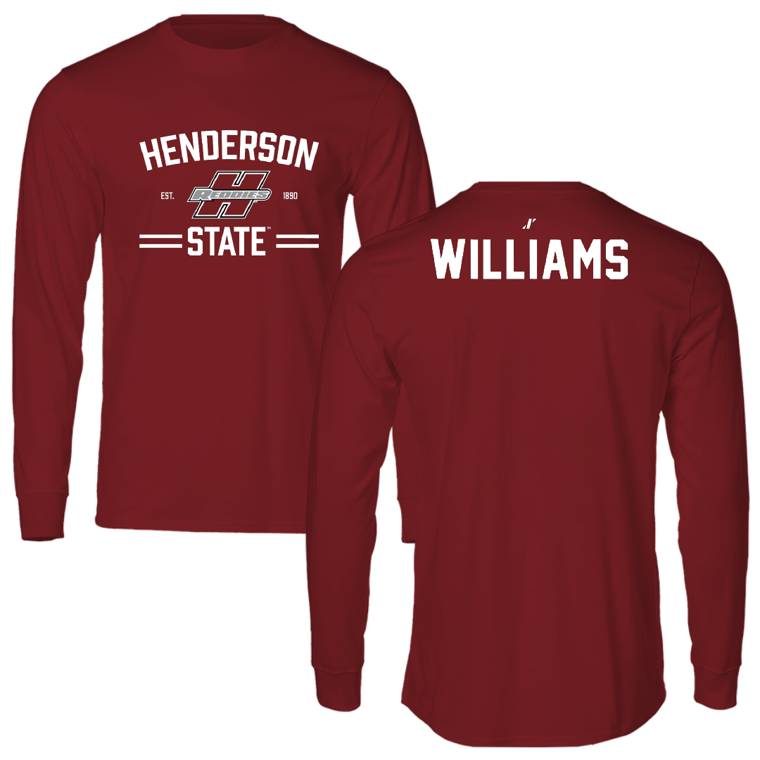 Henderson State University POM Cardinal General Long Sleeve - Hillary Williams