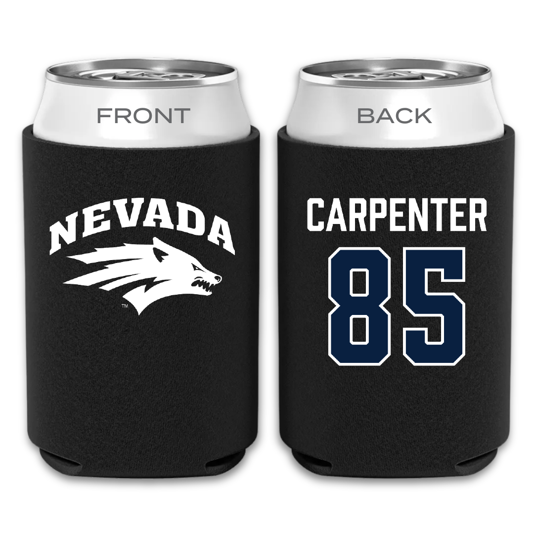 University of Nevada Football Black Can Cooler - #85 Jett Carpenter