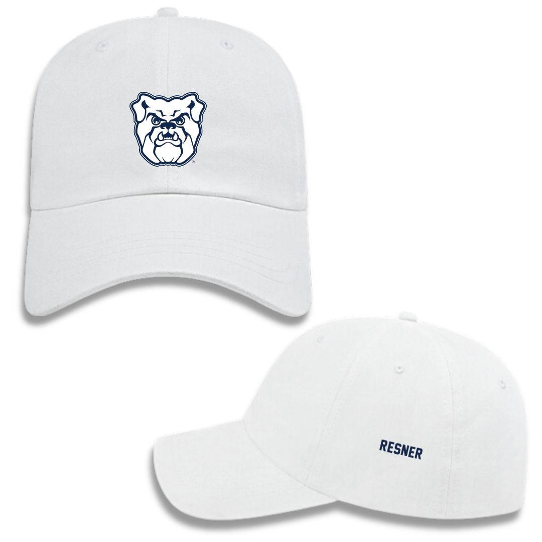 Butler University Swimming & Diving White Hat - Sophia Resner