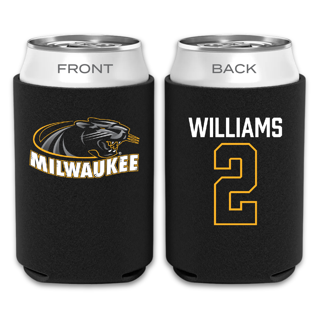University of Wisconsin-Milwaukee Basketball Black Can Cooler - #2 Jada Williams