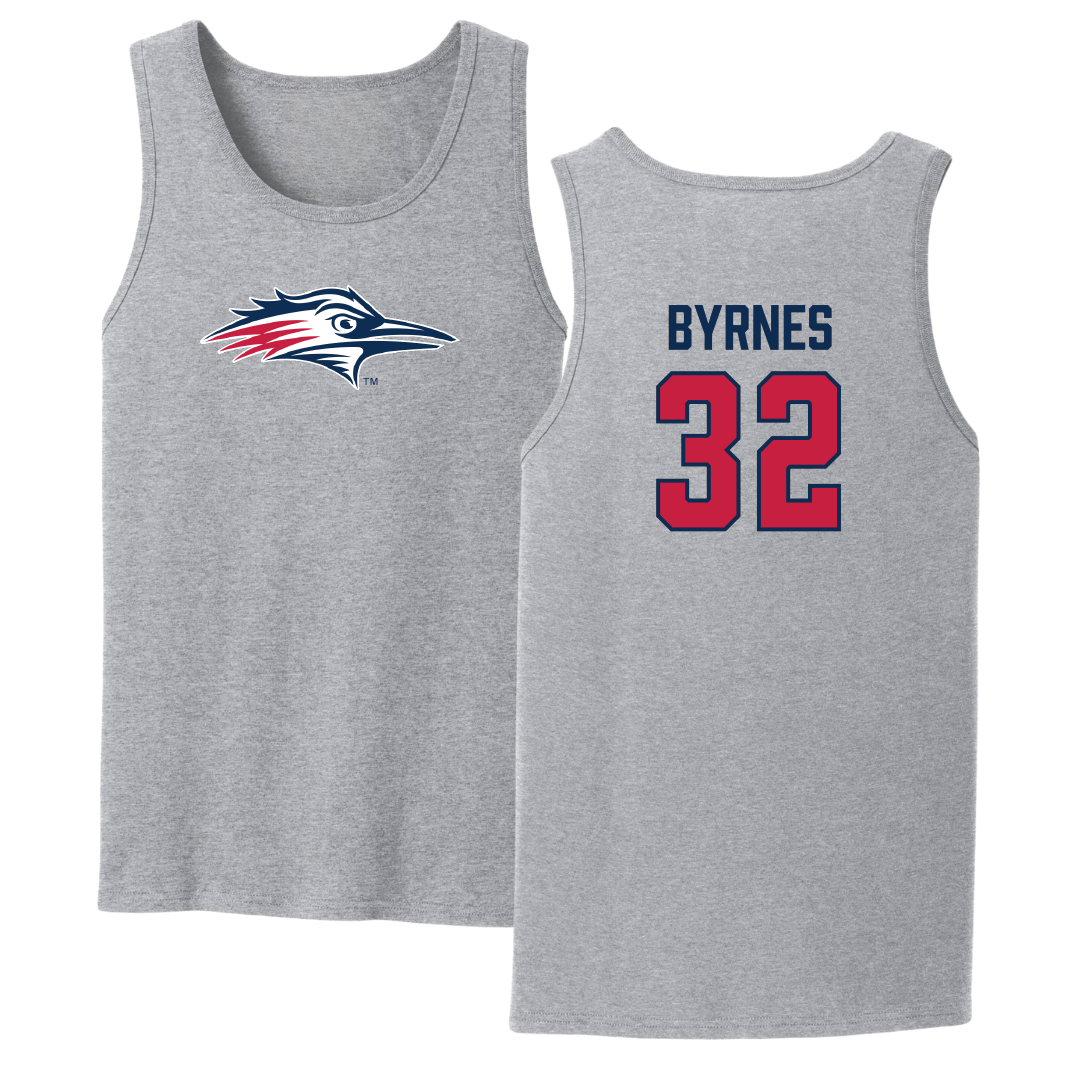 Metropolitan State University of Denver Basketball Sport Gray Tank Top - #32 Amanda Byrnes