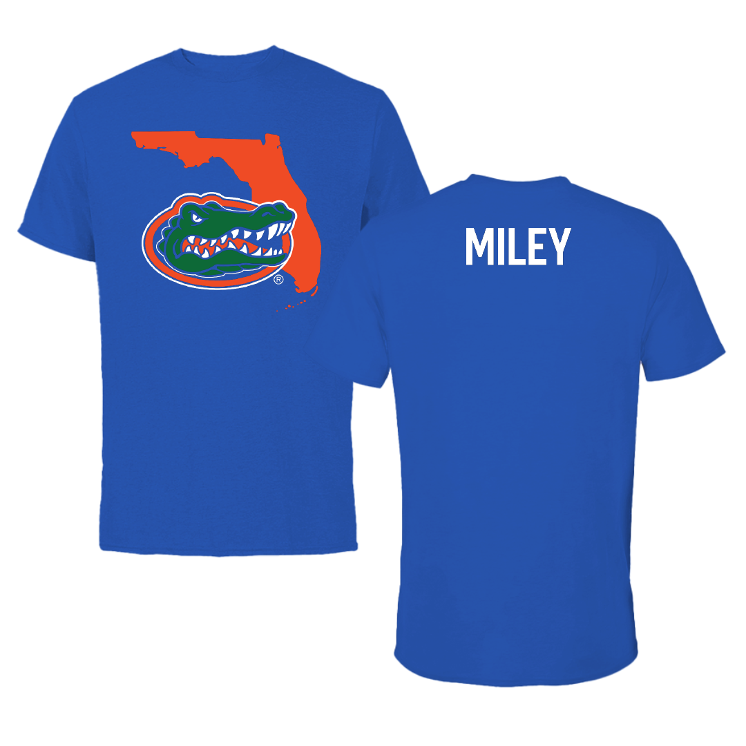 University of Florida TF and XC Blue State Tee - Jacob Miley