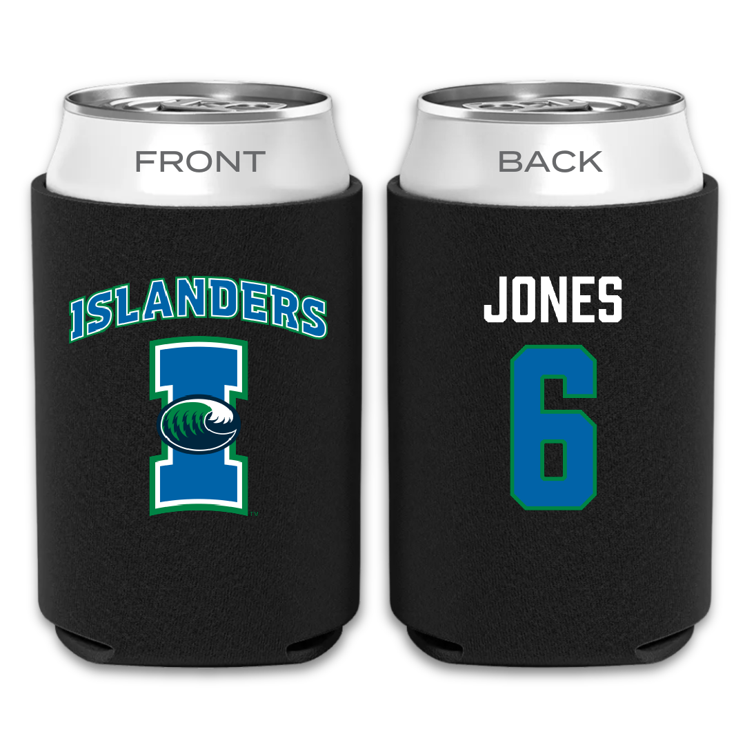 Texas A&M University-Corpus Christi Band Black Can Cooler - #6 Madison Jones