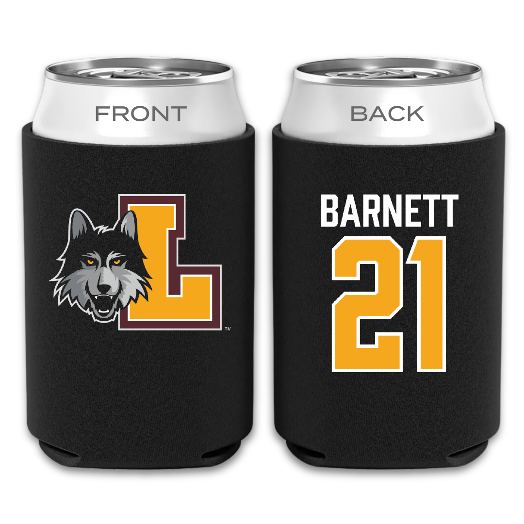 Loyola University-Chicago Softball Black Can Cooler - #21 Sydney Barnett