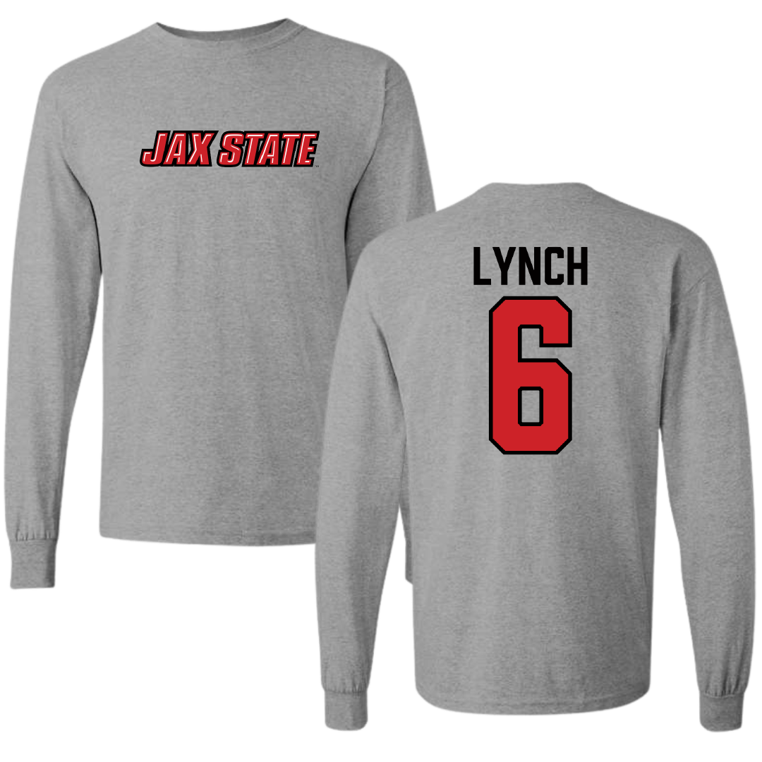 Jacksonville State University Beach Volleyball Sport Gray Long Sleeve - #6 Carley Lynch